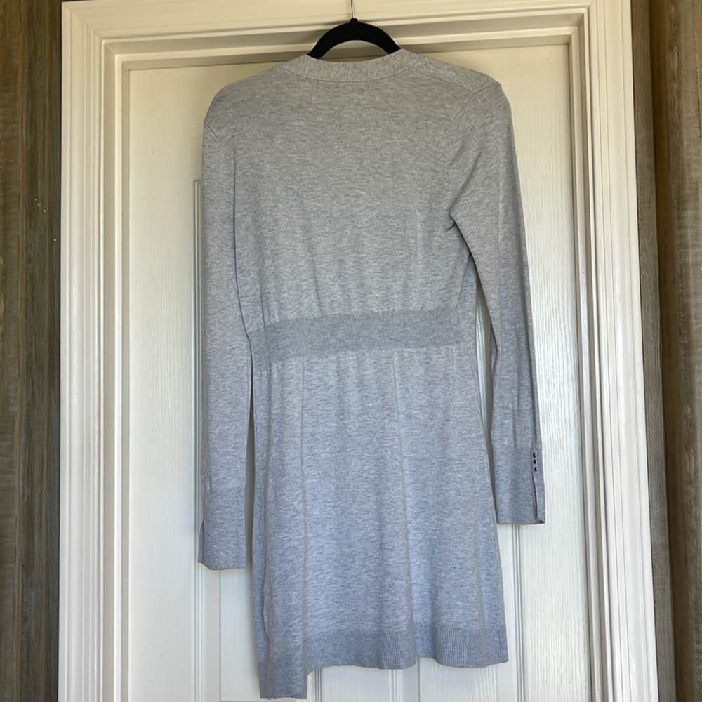Beautiful cardigan, White House, black market, extra small gray - Picture 2 of 3